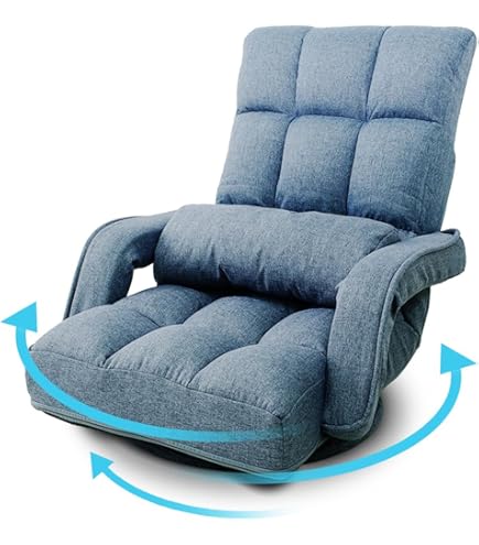 Amazon｜【人間工学】 座椅子 1人掛け オフィス座椅子 回転座椅子